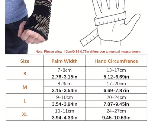 Elastic Wrist Compression Brace