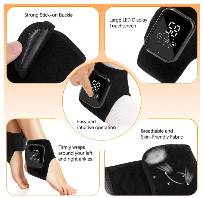 Electric Ankle Heating Massage brace